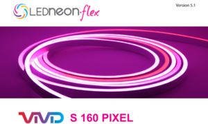 GLLS VIVID S 160 PIXEL LED NEON FLEX (SILICONE)